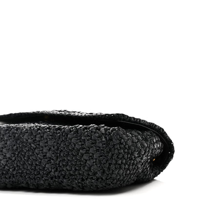 Saint Laurent Raffia Monogram Medium Jamie Black 9 of 9