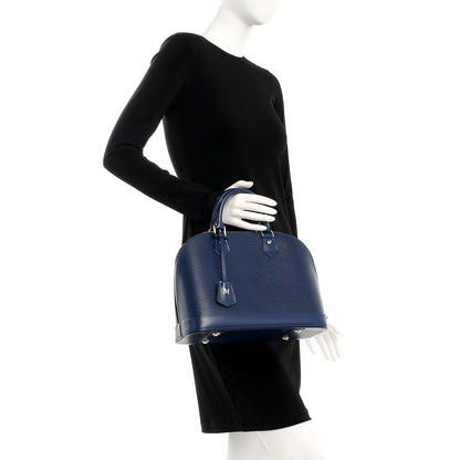 Louis Vuitton Epi Alma PM Indigo 2 of 8