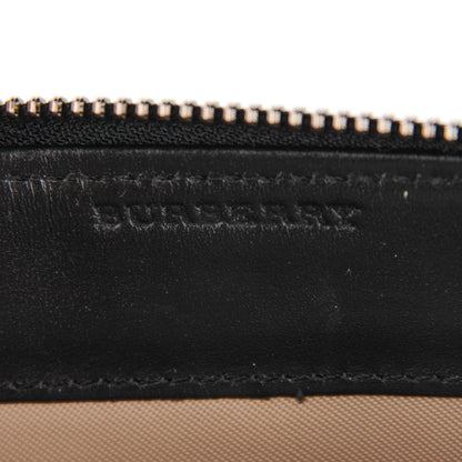Burberry Nova Check Large Ziggy Zip Around Wallet Black 5 of 8