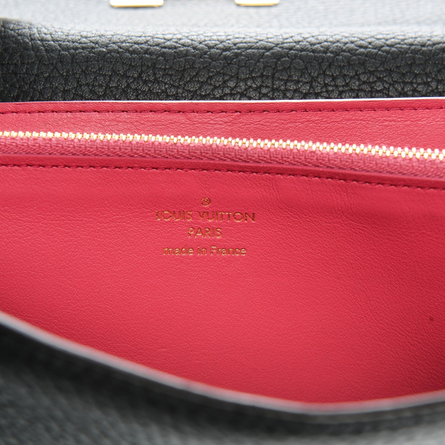 Louis Vuitton Taurillon Capucines Wallet Black 6 of 7