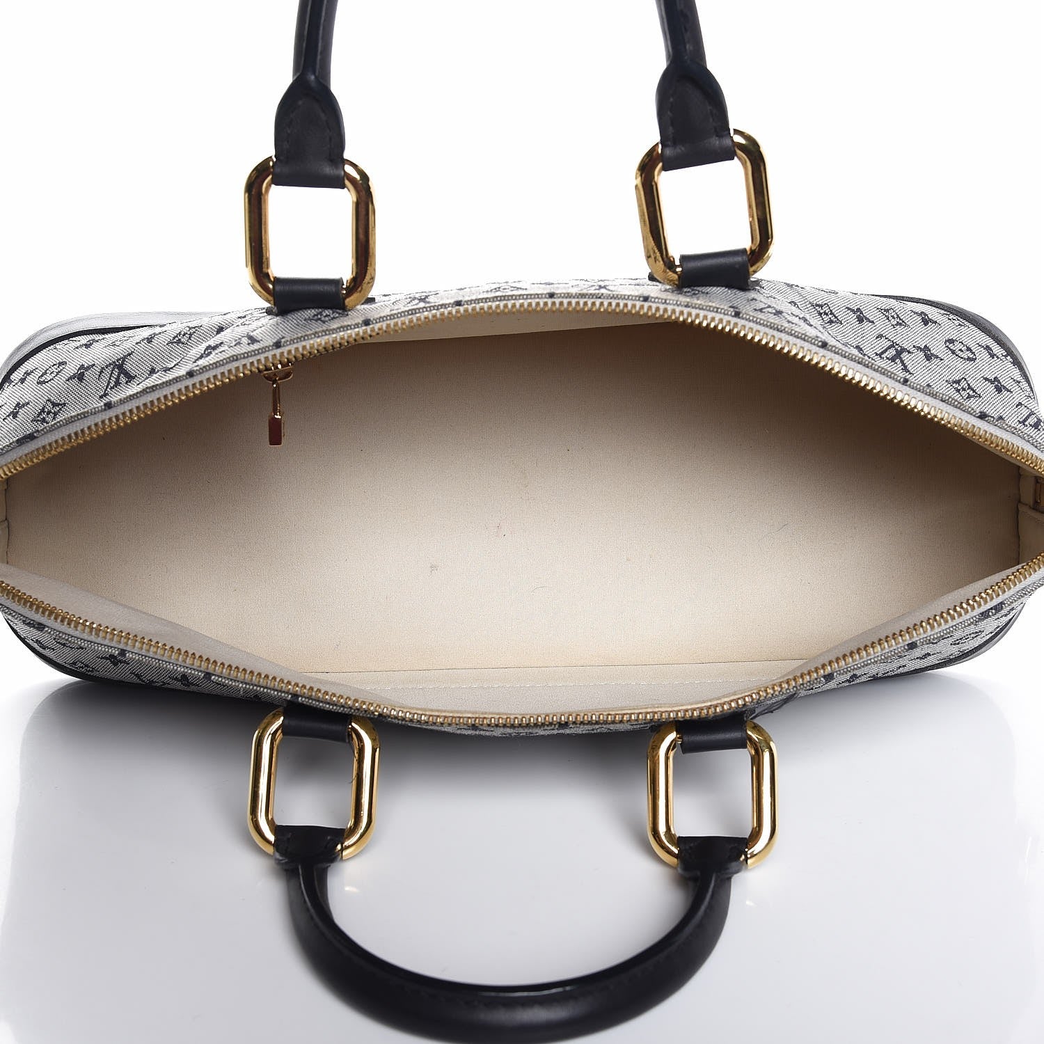 Louis Vuitton Mini Monogram Alma Long Blue 5 of 13