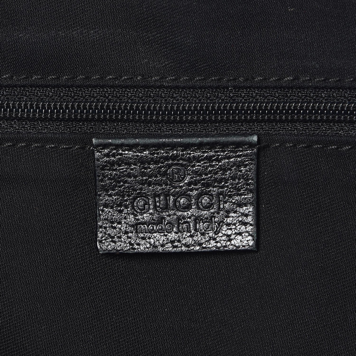 Gucci Monogram Medium Abbey Tote Black 7 of 19