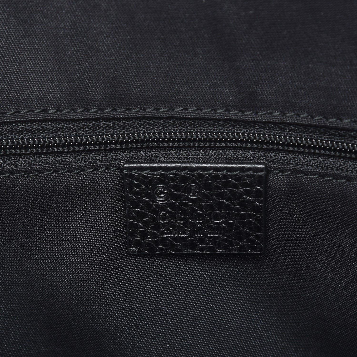 Gucci Calfskin Medium Dome Bag Black 7 of 8
