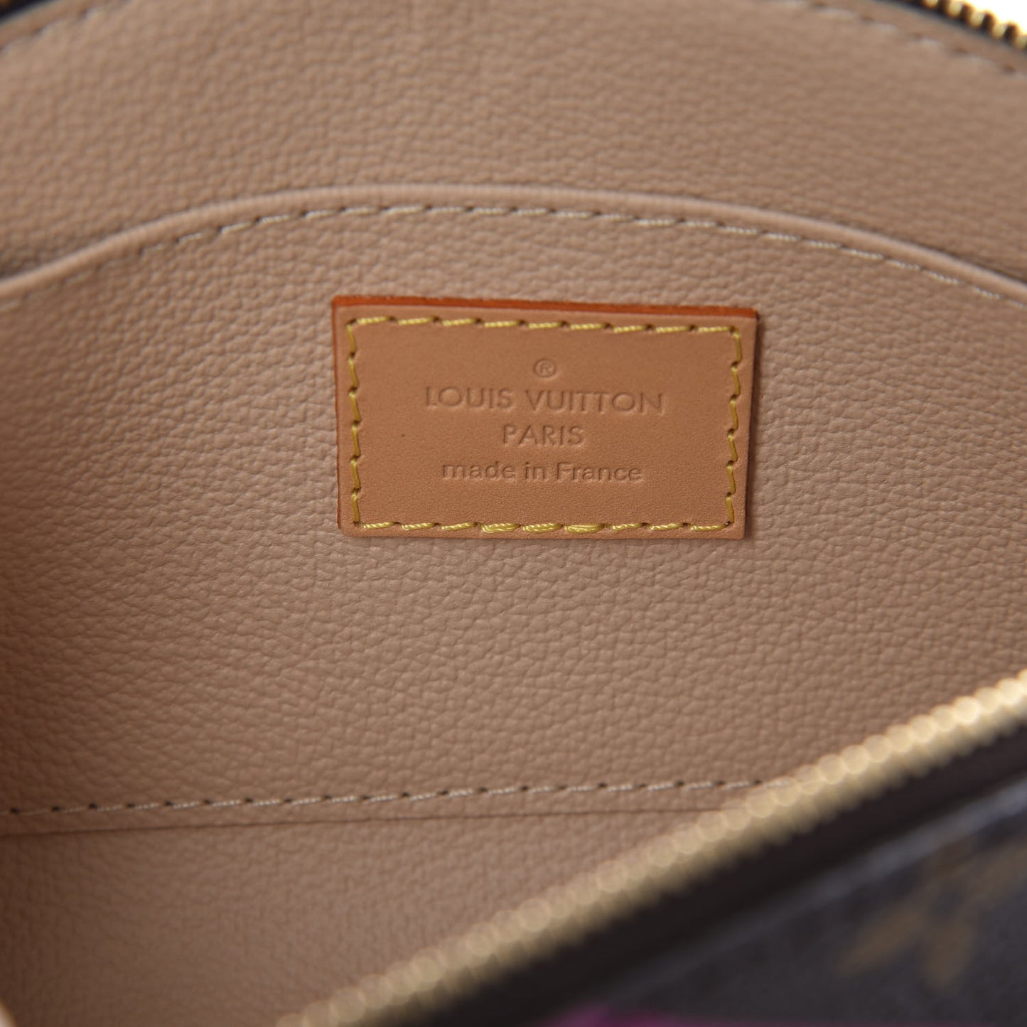 Monogram Game On Cosmetic Pouch