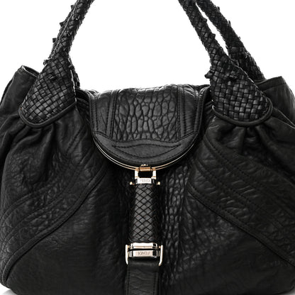 Fendi Nappa Nuvolata Spy Black 10 of 19