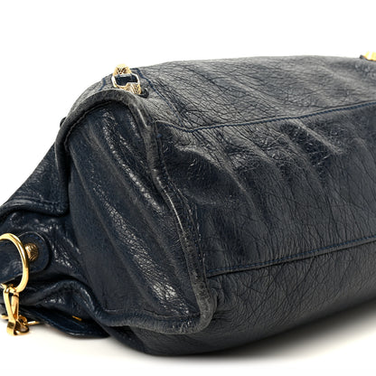 Balenciaga Agneau Giant 12 Gold Hardware City Bleu Obscur 10 of 16