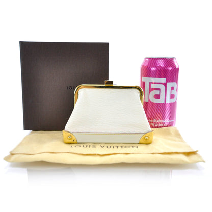 Louis Vuitton Suhali Porte-Monnaie Viennois White 2 of 7