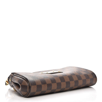 Louis Vuitton Damier Ebene Eva Clutch 3 of 9