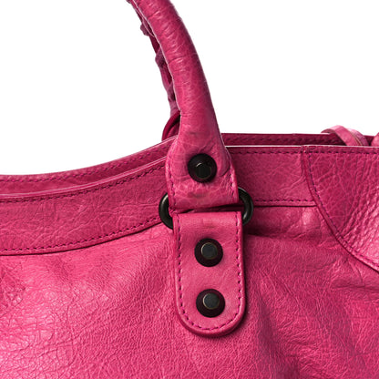 Balenciaga Agneau Classic Hardware City Cyclamen Fucsia 13 of 17