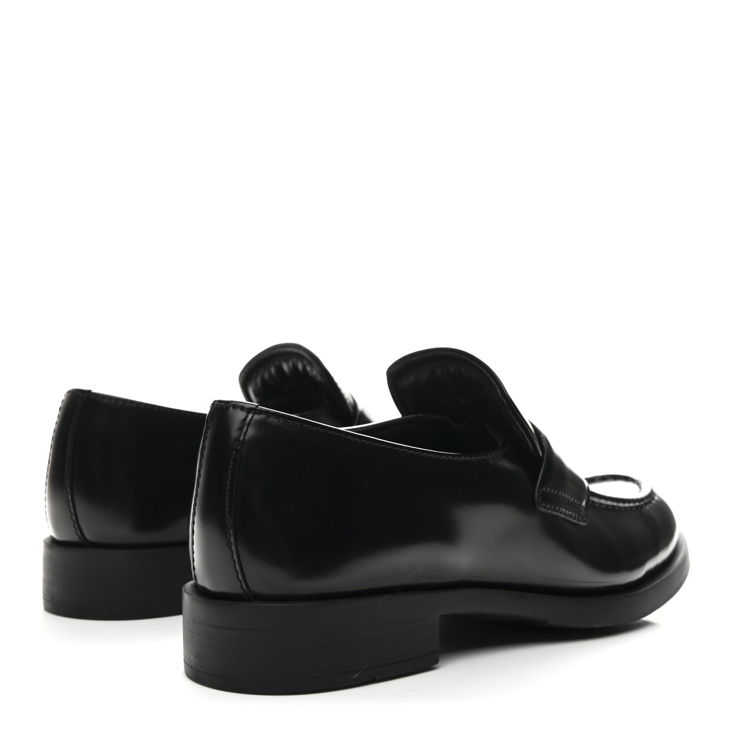 Spazzolato Loafers 37.5 Black
