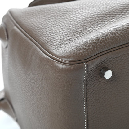 Hermes Taurillon Clemence Lindy 30 Etoupe 9 of 12