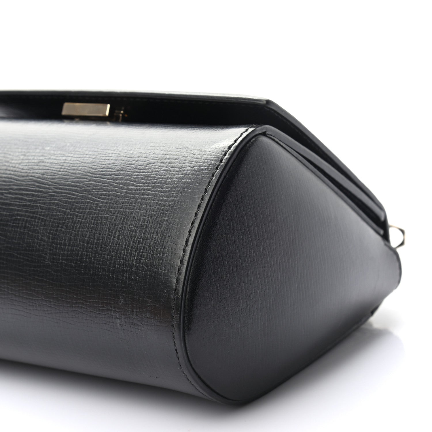 Givenchy Textured Calfskin Mini Pandora Box Chain Crossbody Bag Black 9 of 9
