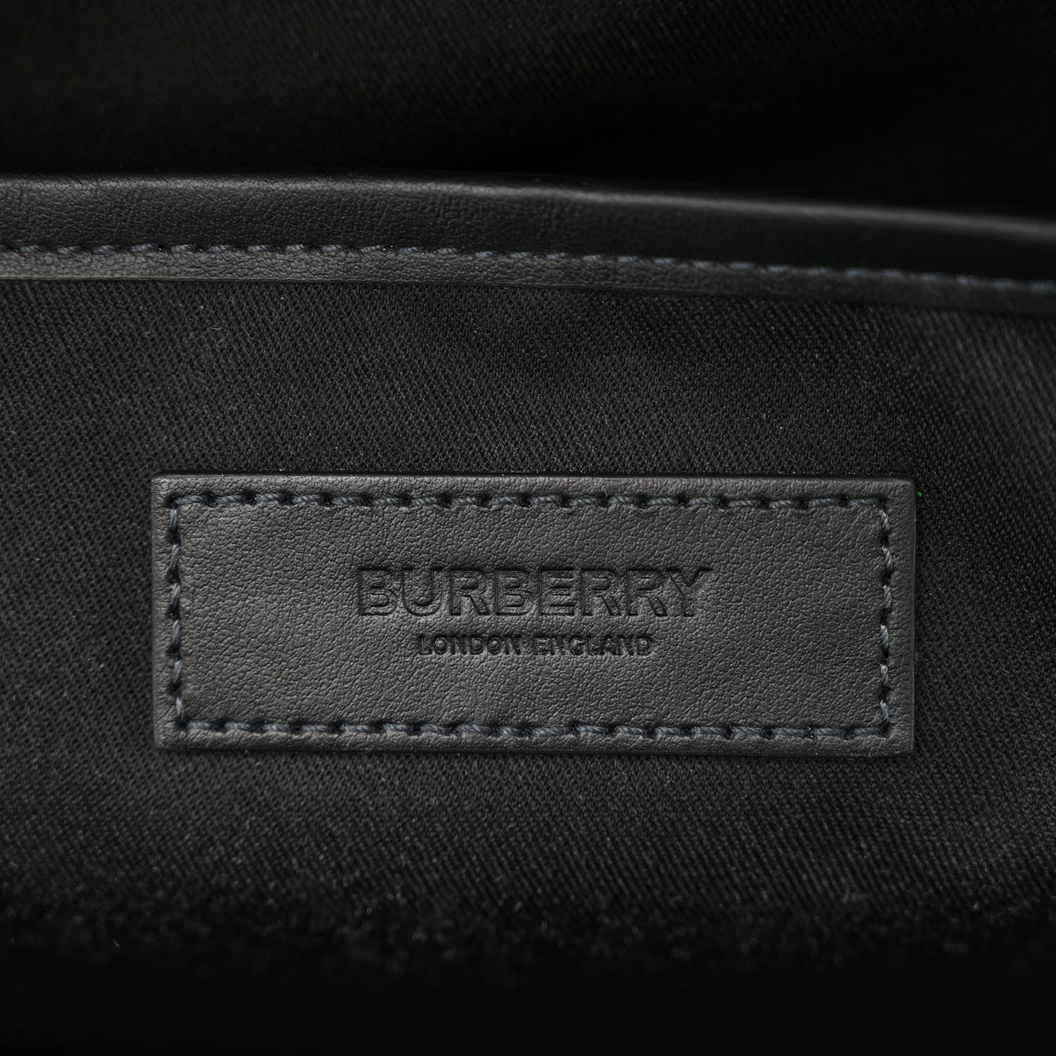 Burberry London Check Logo Rocco Backpack Charcoal 6 of 14