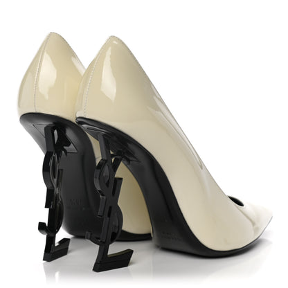 Saint Laurent Patent Opyum 110 Pumps 38.5 Neutro 4 of 11