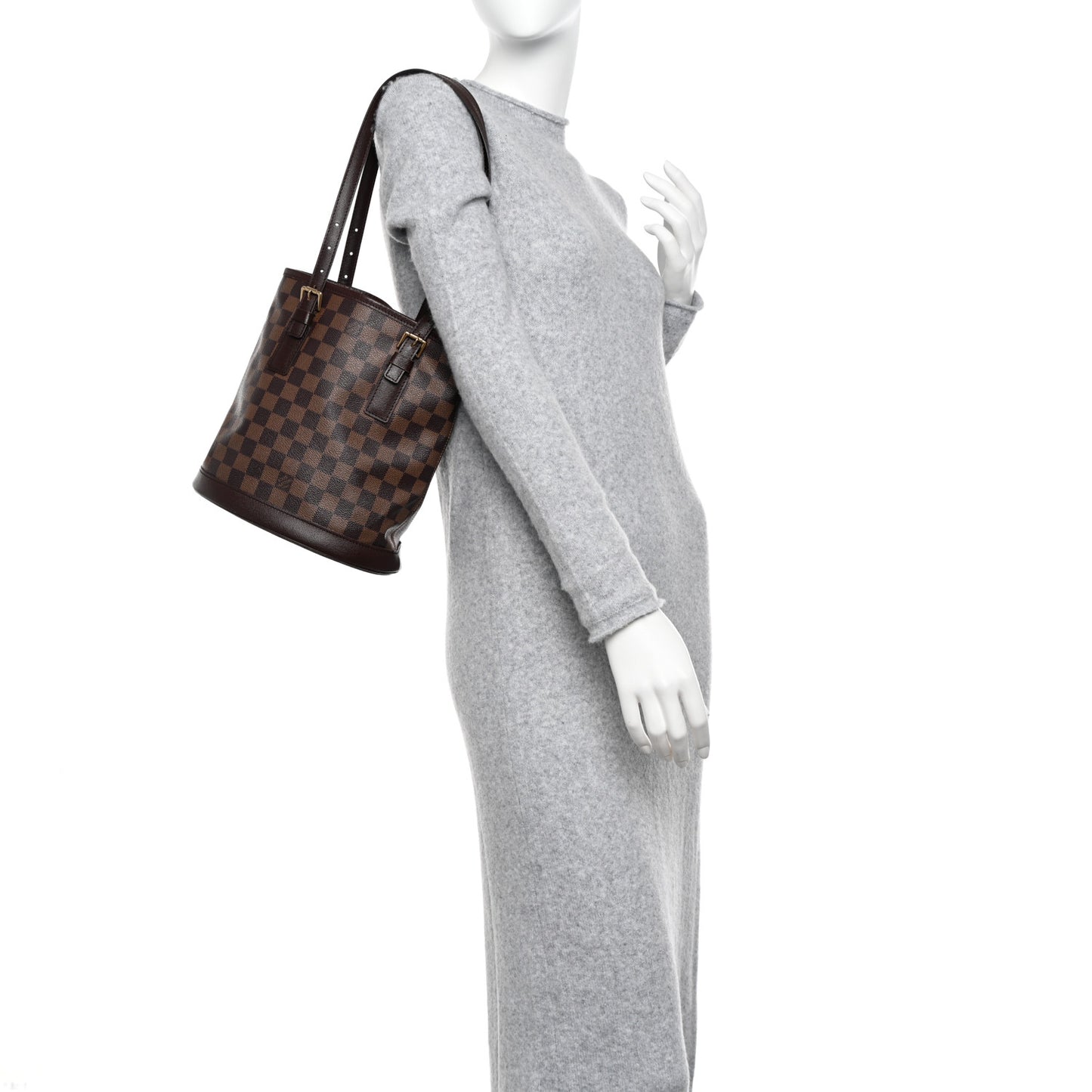 Damier Ebene Marais Bucket 23