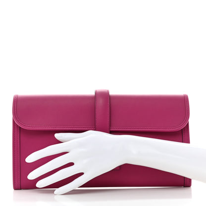 Hermes Swift Jige Elan 29 Clutch Rose Pourpre 2 of 7