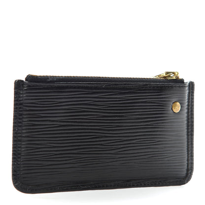 Louis Vuitton Epi Key Pouch Black 3 of 8