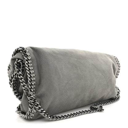 Stella McCartney Shaggy Deer Falabella Fold Over Tote Grey 3 of 9
