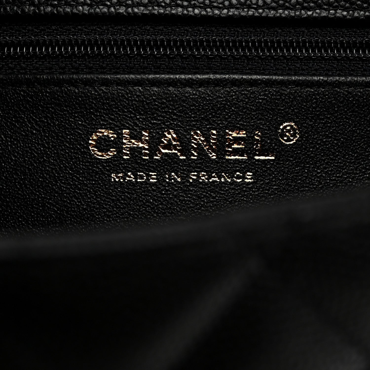 Chanel Caviar Quilted Flap Clutch Black 6 of 7