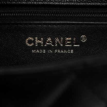 Chanel Caviar Quilted Flap Clutch Black 6 of 7