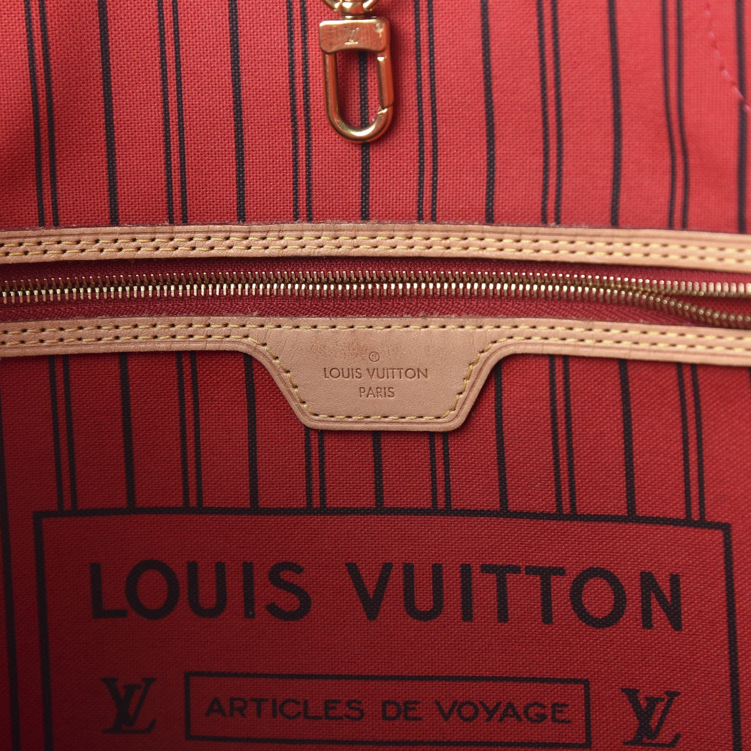 Louis Vuitton Monogram Neo Neverfull MM Cherry 8 of 10