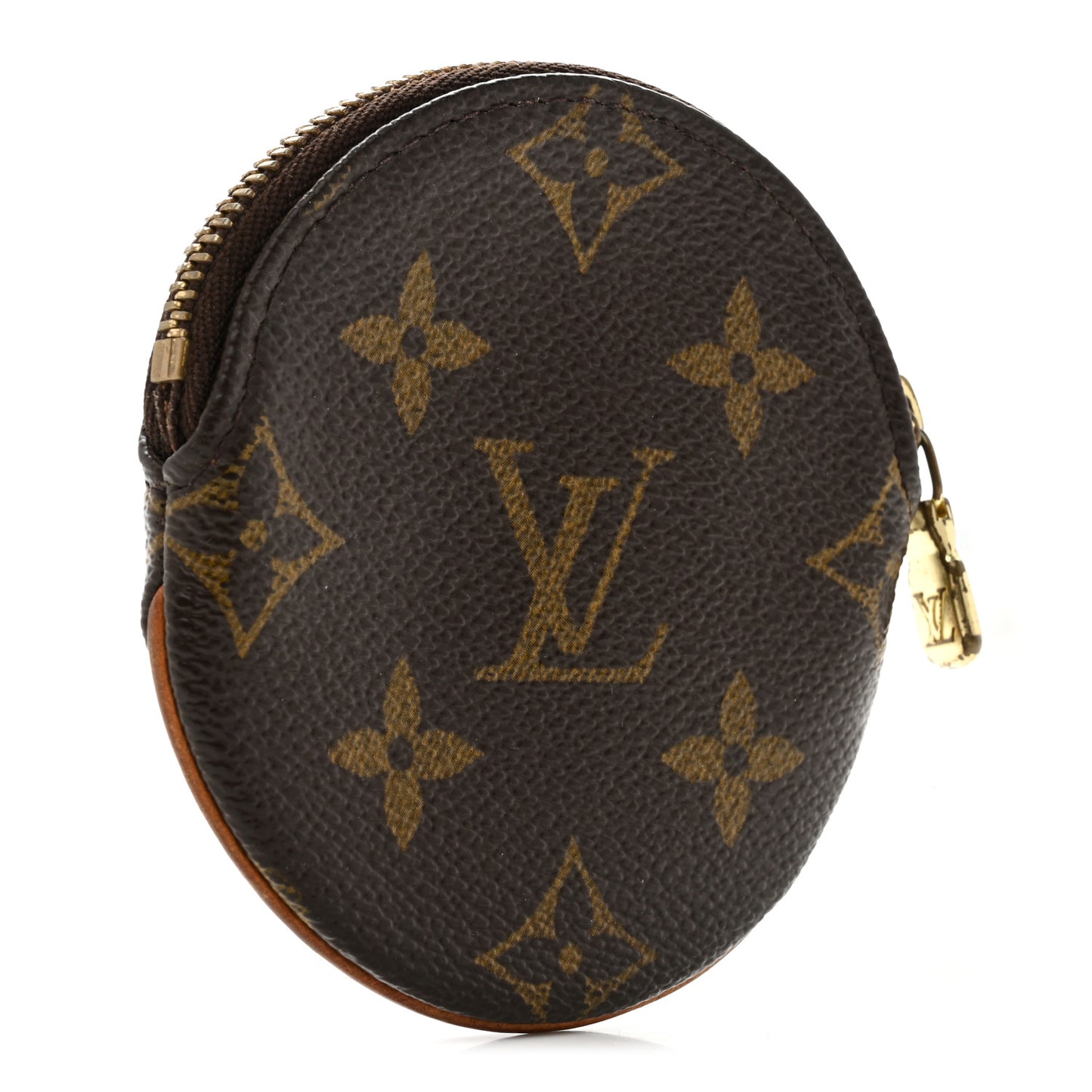 Monogram Round Coin Purse