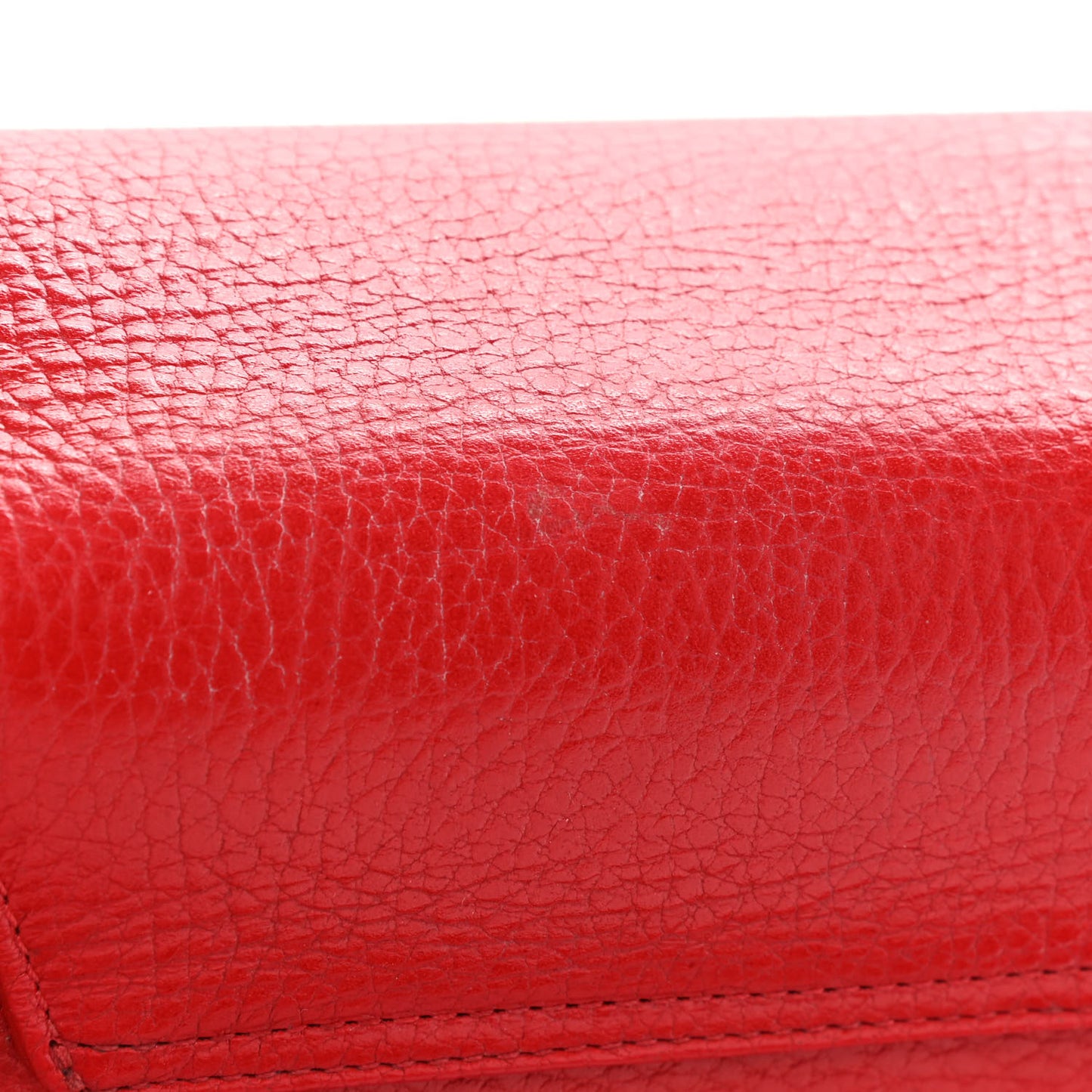 Calfskin Crossbody Bag Red
