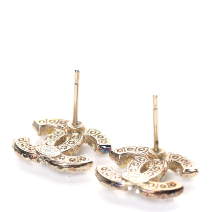 Chanel Pearl CC Earrings Gold 4 of 5