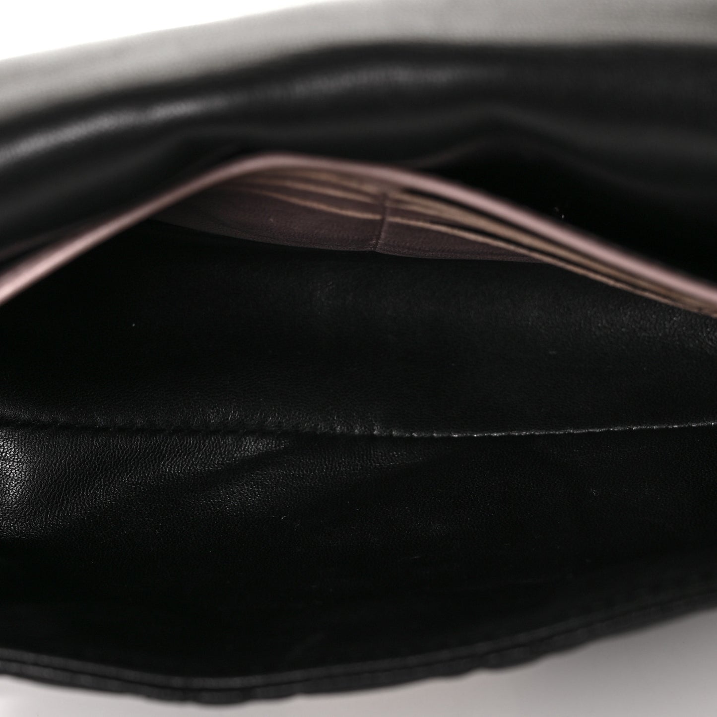 Lambskin Cannage Miss Dior Promenade Pouch Black