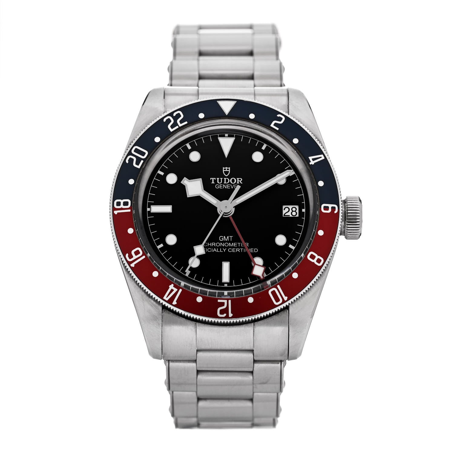 TUDOR Stainless Steel 41mm Black Bay GMT Automatic Watch Black 79830RB 1 of 5
