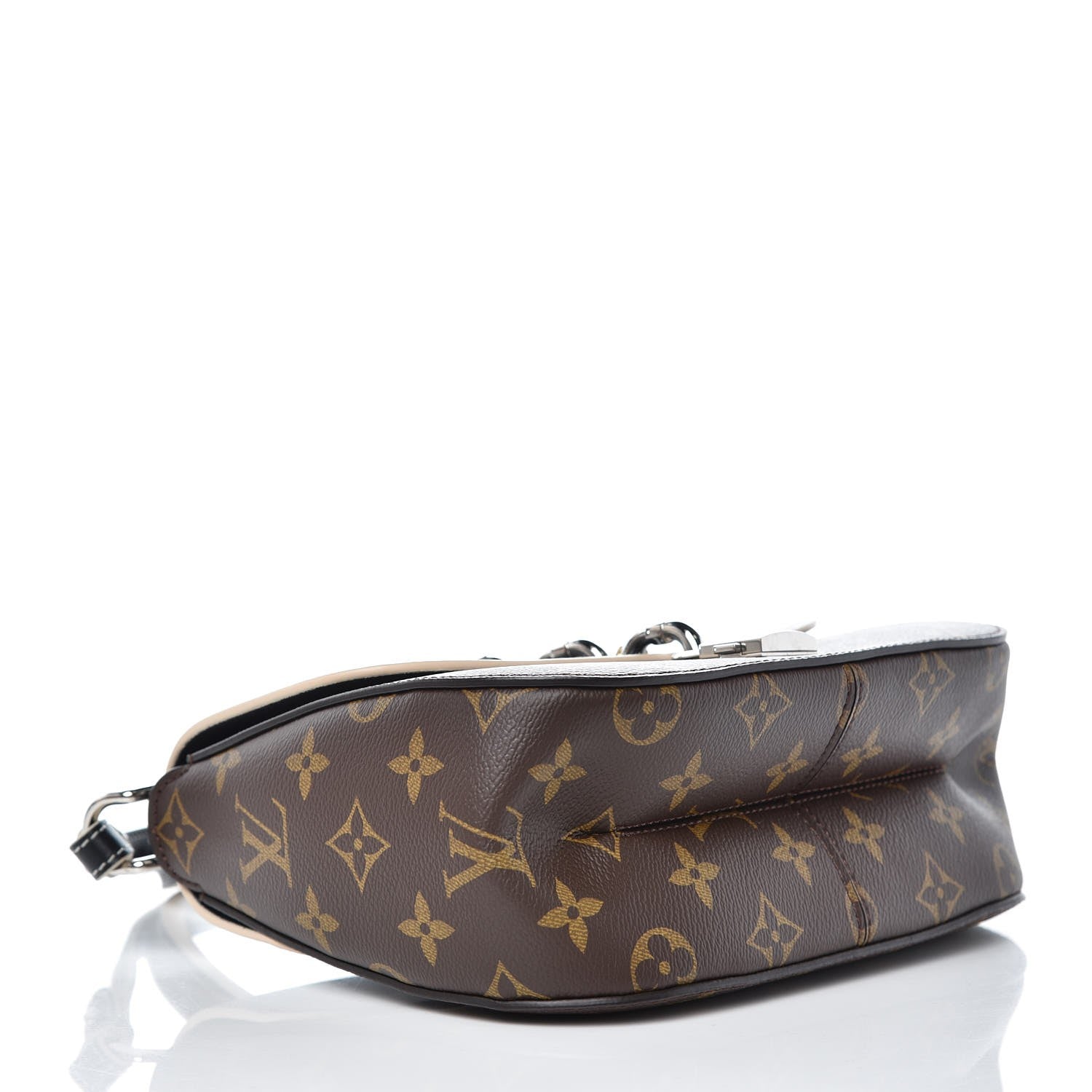 Louis Vuitton Calfskin Monogram Chain It Bag PM Black 4 of 8