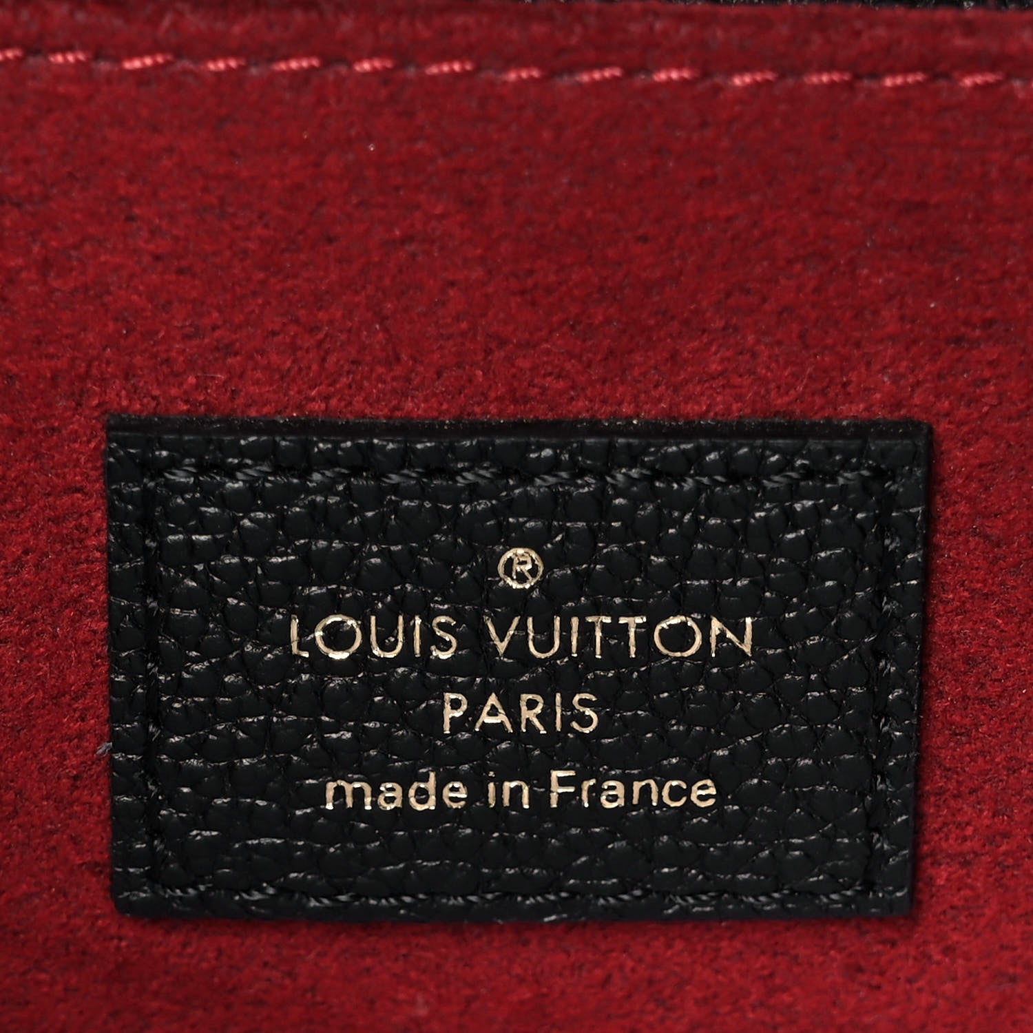 Louis Vuitton Empreinte Monogram Giant Pochette Metis Black Beige 6 of 8