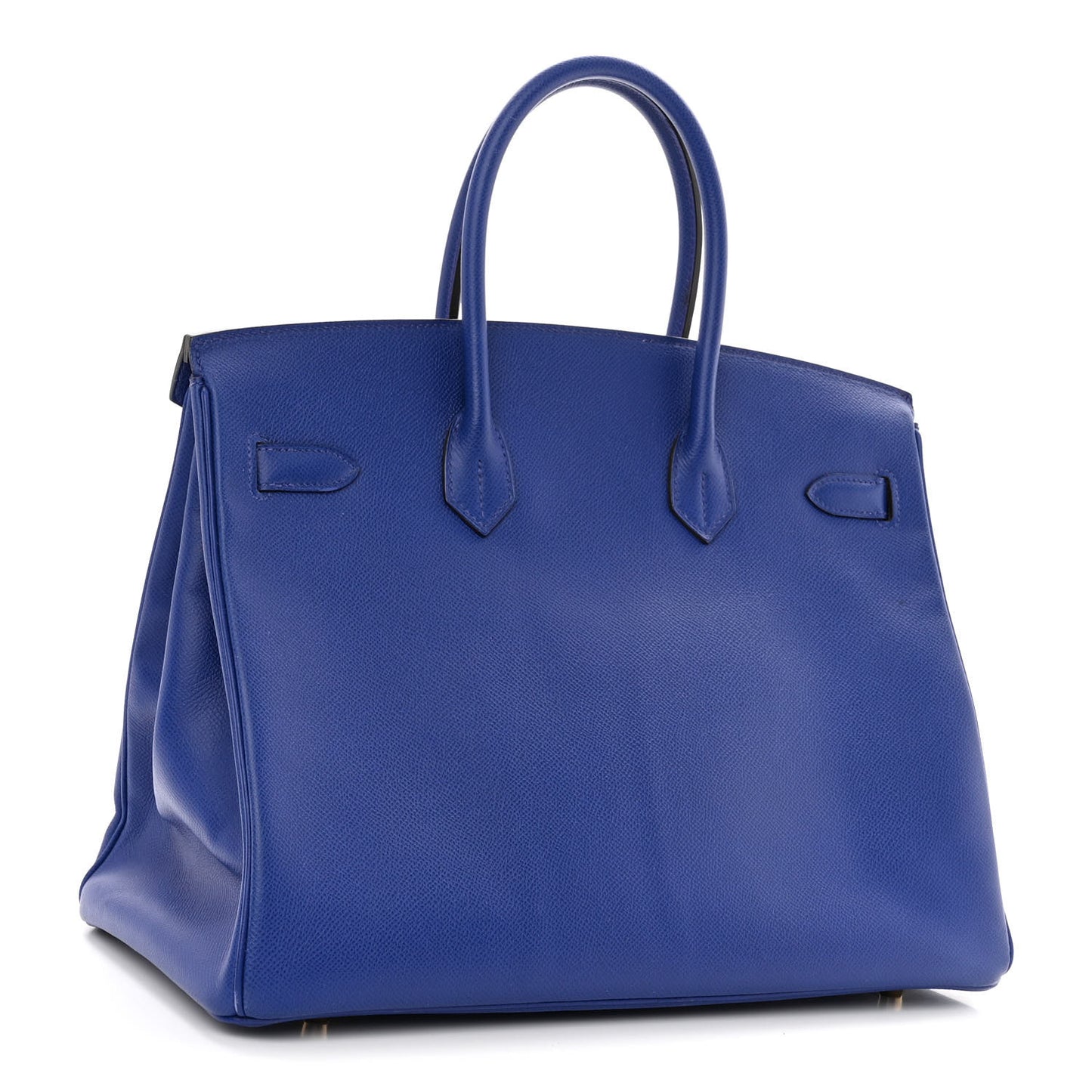 Epsom Birkin 35 Bleu Electrique