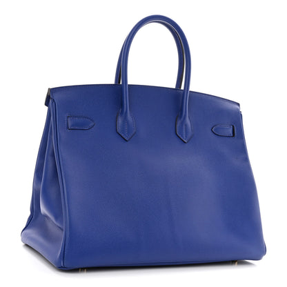 Hermes Epsom Birkin 35 Bleu Electrique 3 of 13