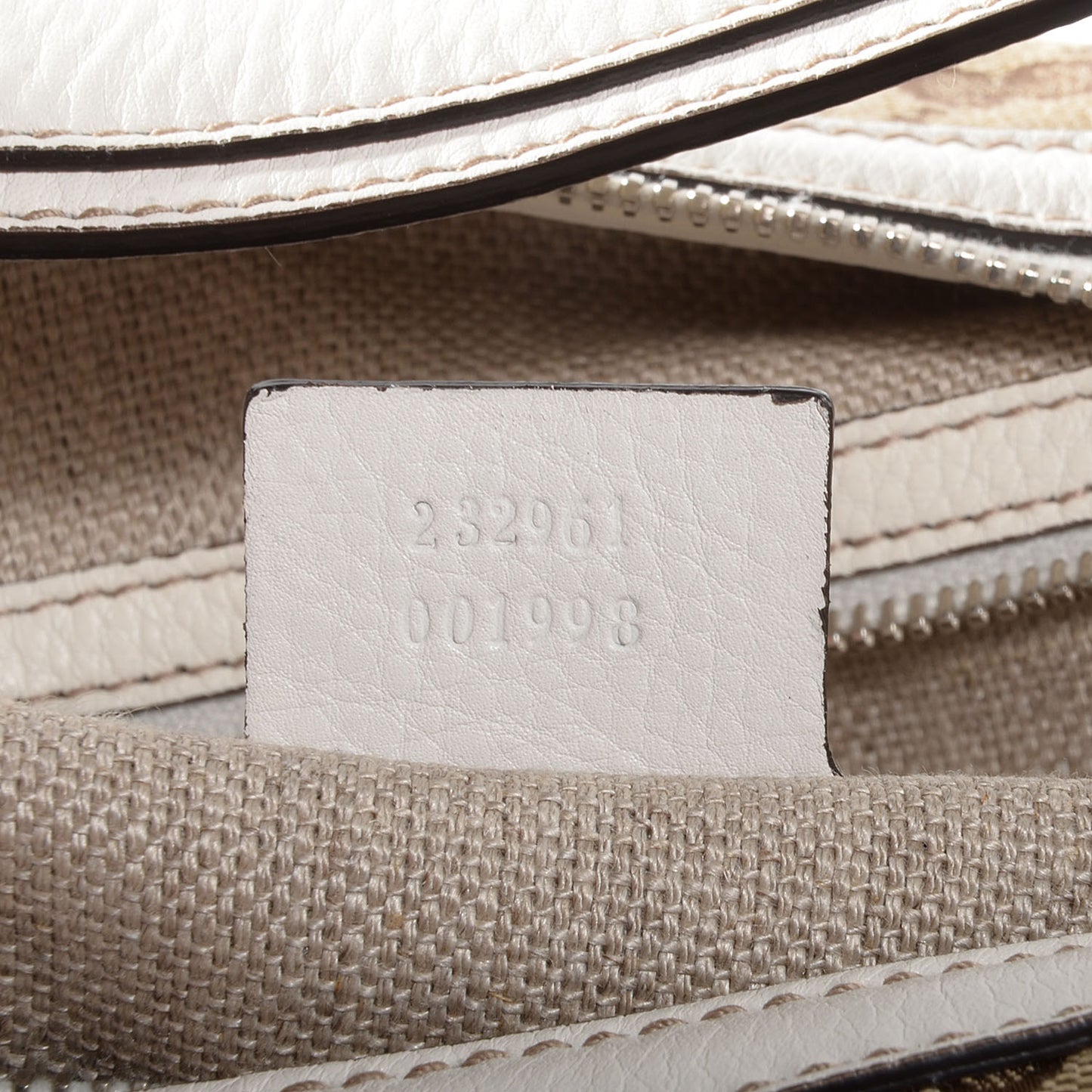 Monogram Icon Bit Medium Hobo Off White