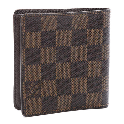 Louis Vuitton Damier Ebene Billfold Wallet 6 Credit Card Slots 2 of 10