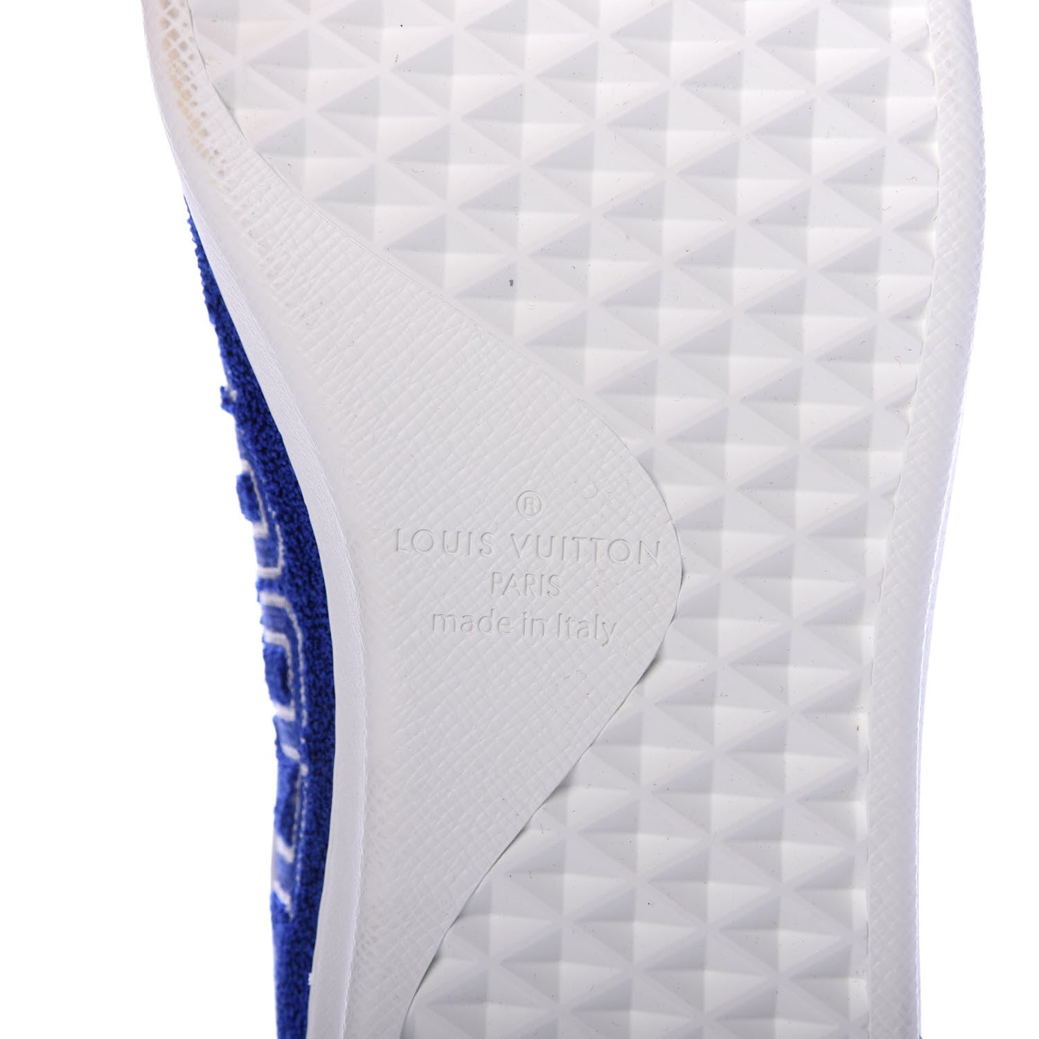 Louis Vuitton Calfskin Luxembourg Sneakers 9.5 Red Blue White 9 of 9