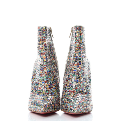 Christian Louboutin Tressage Vitraux So Kate Booty 100 Ankle Boots 35 Multi 2 of 7