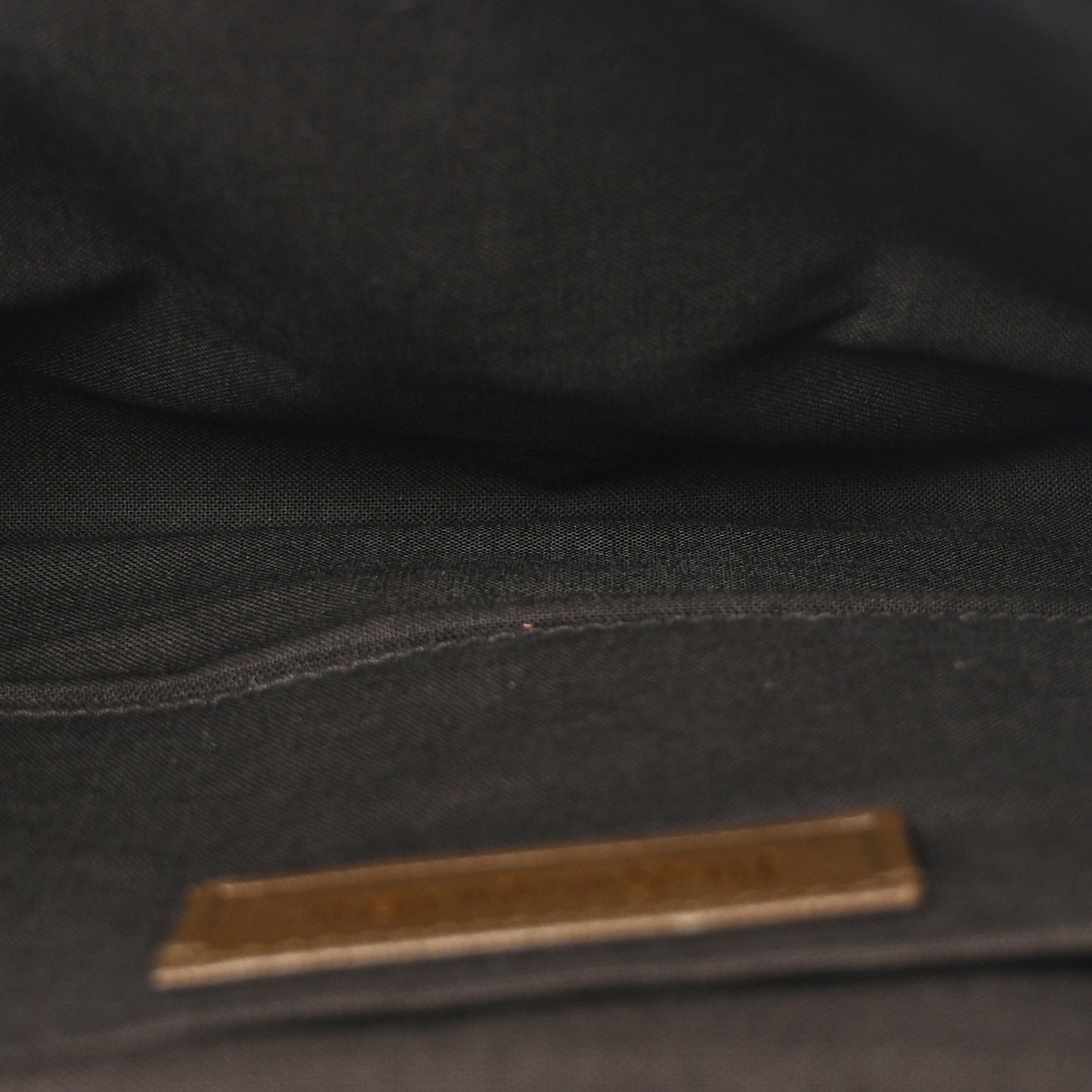 Perforated Calfskin Large ChYc Clutch Bronze