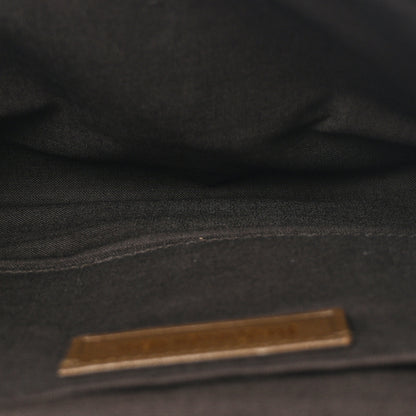 Saint Laurent Perforated Calfskin Large ChYc Clutch Bronze 5 of 10