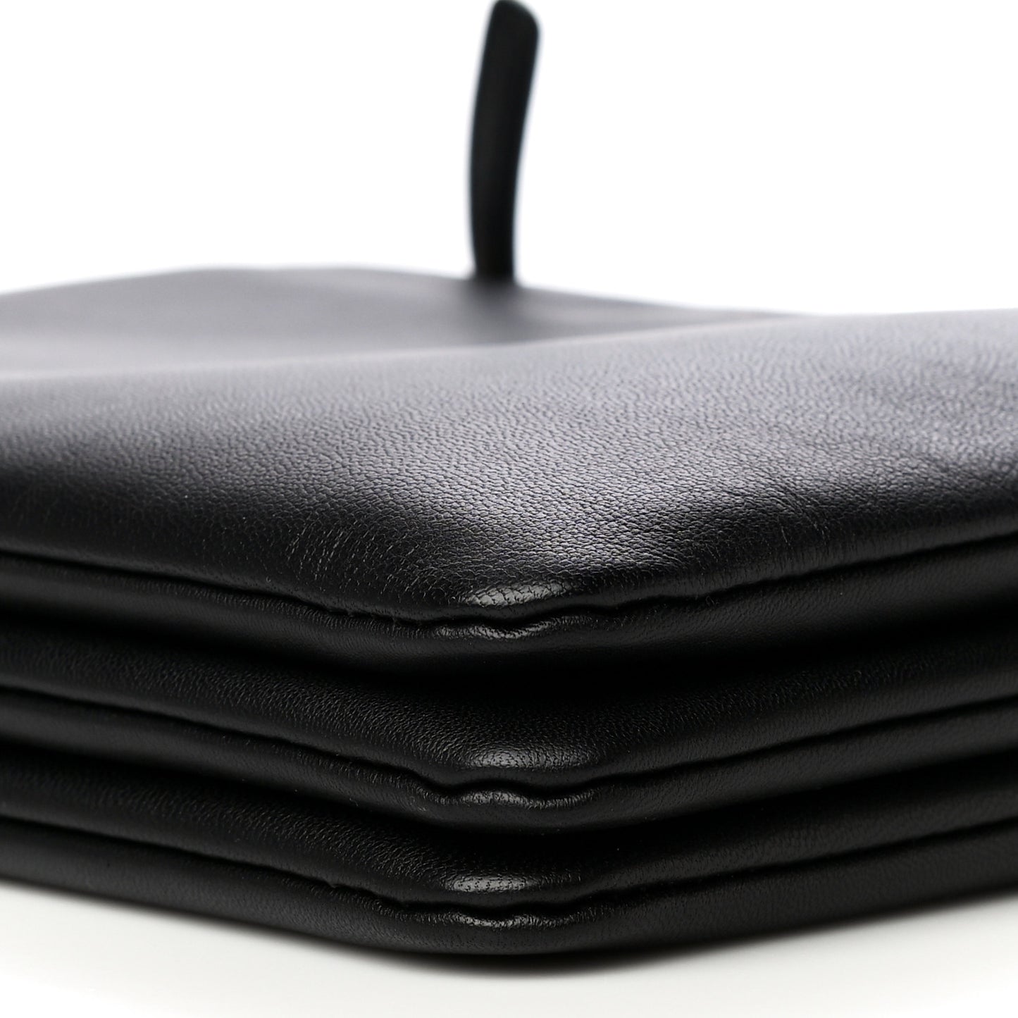 Lambskin Large Trio Crossbody Bag Black