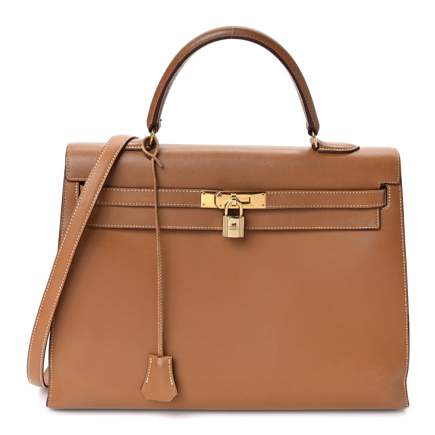 Hermes Box Kelly Sellier 35 Gold 1 of 14