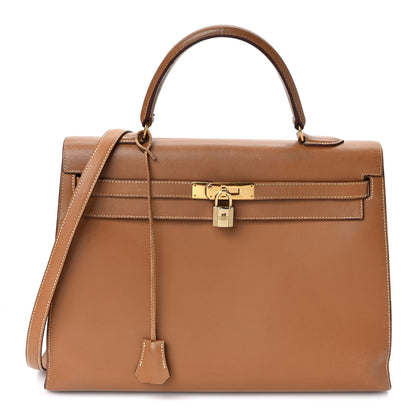 Hermes Box Kelly Sellier 35 Gold 1 of 14