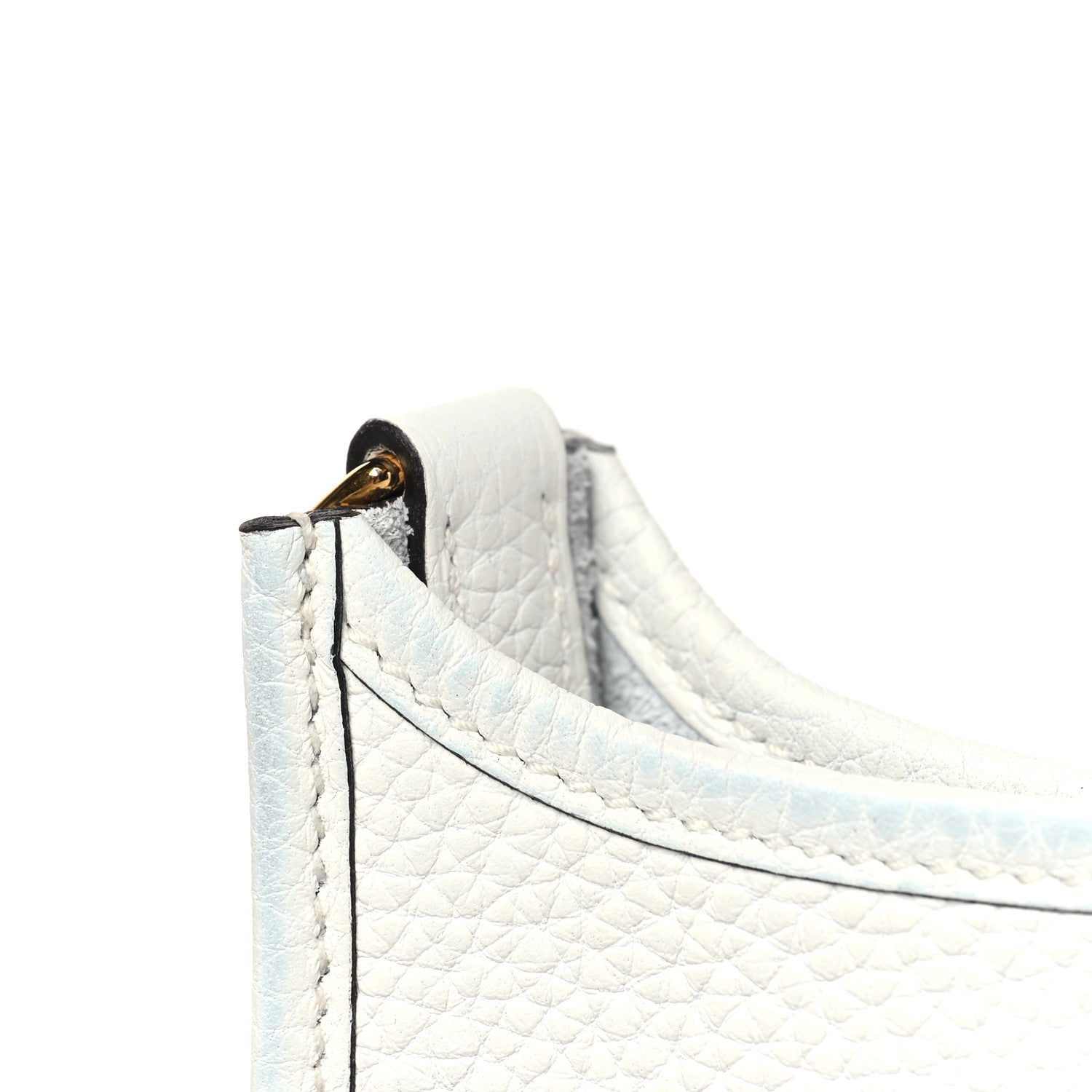 Hermes Taurillon Clemence Amazone Evelyne TPM New White 11 of 13