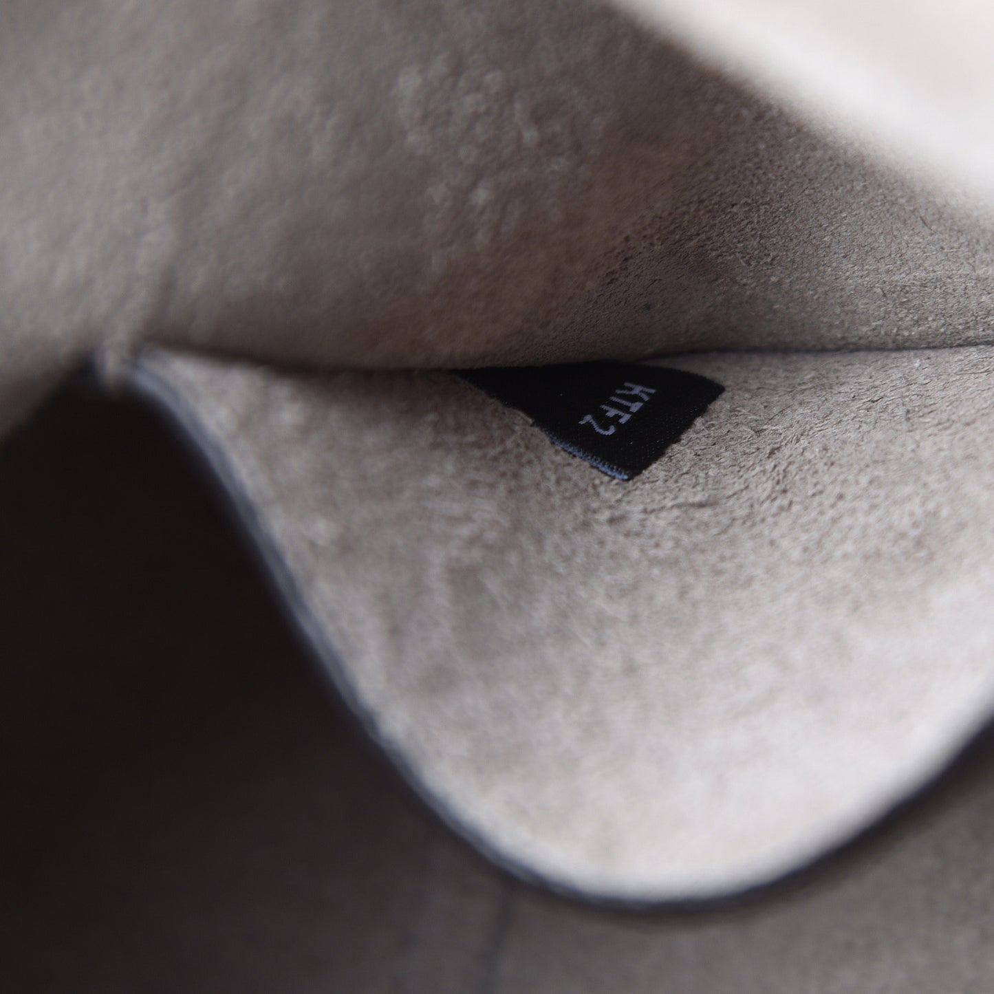 Heavy Grain Calfskin Mini Keeley Solid Grey