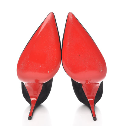 Christian Louboutin Veau Velours Alminette 100 Pumps 36 Black 7 of 11