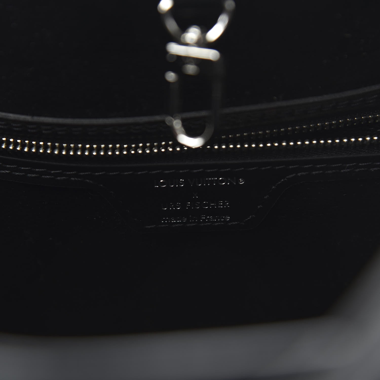 Louis Vuitton X UF Tufted Monogram Neverfull MM Black White 8 of 11