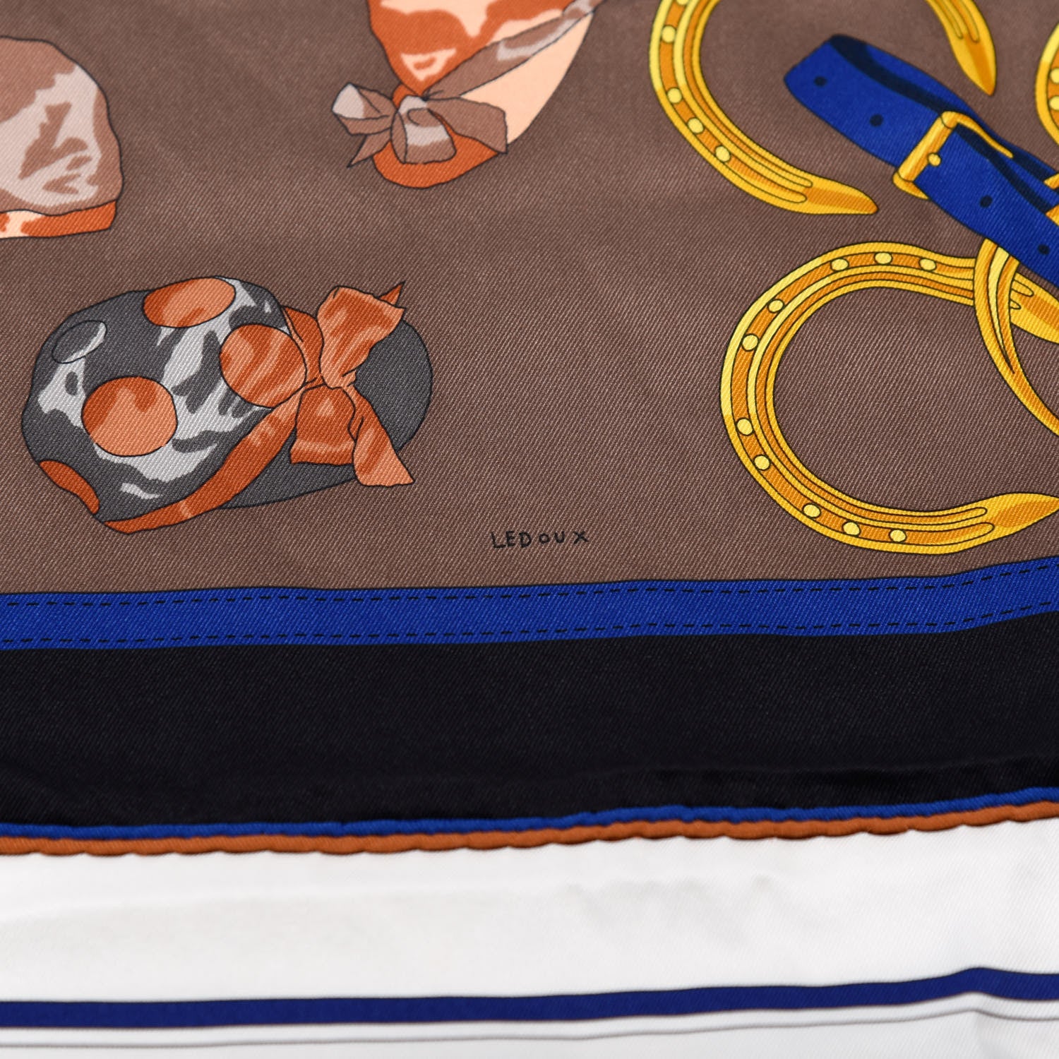 Hermes Silk Patchwork Shawl 140 11 of 11