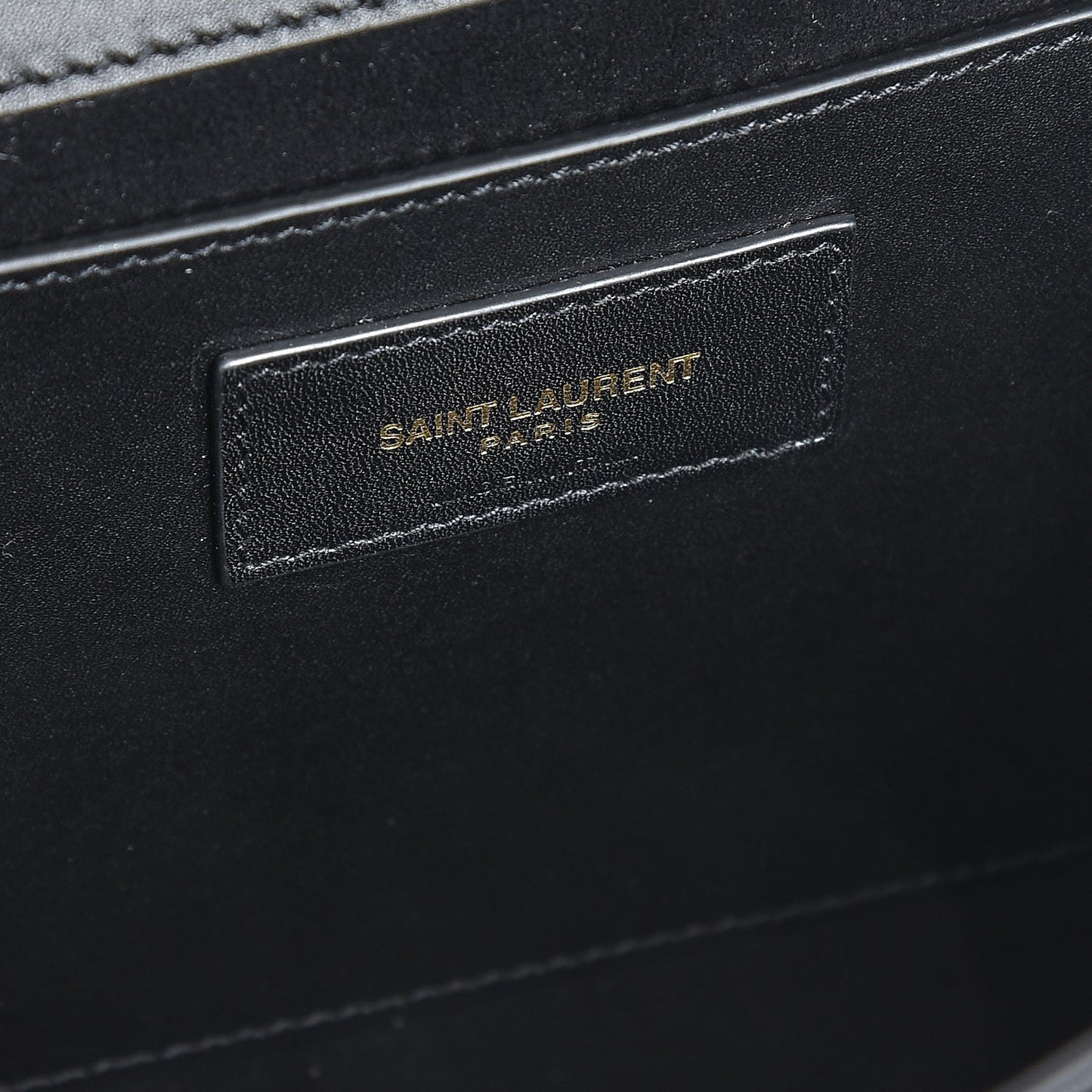 Smooth Calfskin Medium Classic Monogram Kate Tassel Satchel Black