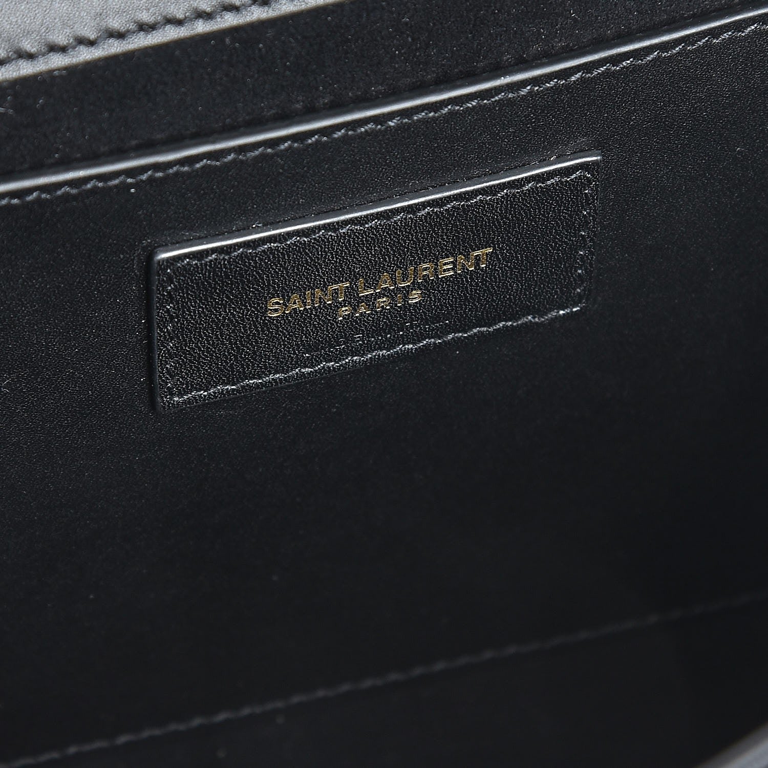 Saint Laurent Smooth Calfskin Medium Classic Monogram Kate Tassel Satchel Black 6 of 8